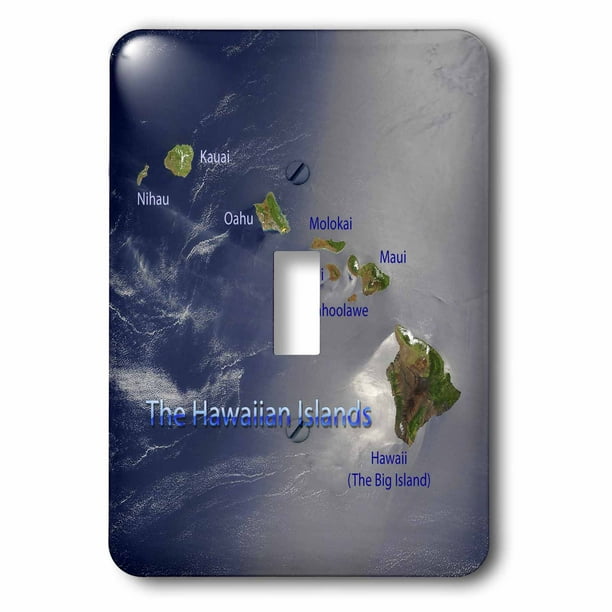 3dRose lsp_55408_1 View of the Hawaiian Islands Single Toggle Switch 3dRose lsp_55408_1 View of the Hawaiian Islands Single Toggle Switch